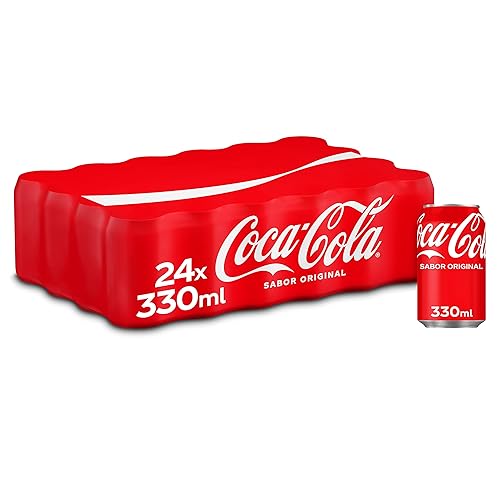 Coca-Cola Original Taste, 24 x 330ml - Cola - 330 ml (Pack of 24)