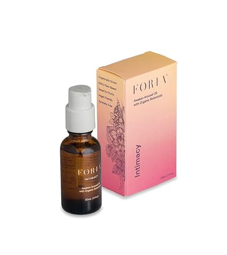 Foria Awaken Arousal Oil | Organic, All-Natural Intimacy Oil Designed for Women's Pleasure, Safe for Sensitive Skin | 1 Fl Oz - Arousal Oil