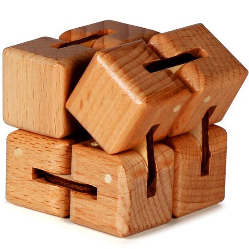 Wooden Cube Fidget Toy | Default Title