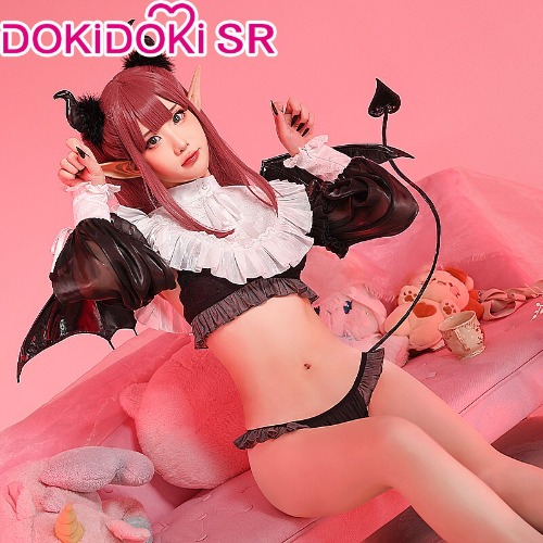 【Ready For Ship】DokiDoki-SR Anime My Dress-Up Darling Cosplay Kitagawa Marin / Rizu Kyun Cosplay Cute Devil Halloween