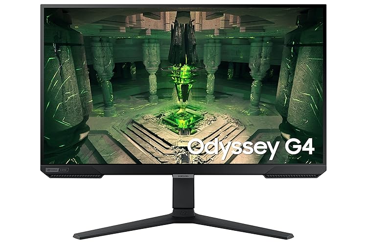 Samsung Odyssey G4 27" 1080p HD IPS LED FreeSync Gaming Monitor (LS27BG402ENXGO) - Black