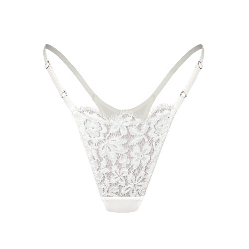 Frisson Micro-G Thong Crystal - M / Crystal