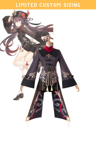Genshin Impact Hutao Limited Custom Sizing Cosplay Costume | Default Title