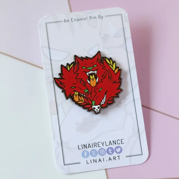 Cerberus - Hades Enamel Pin