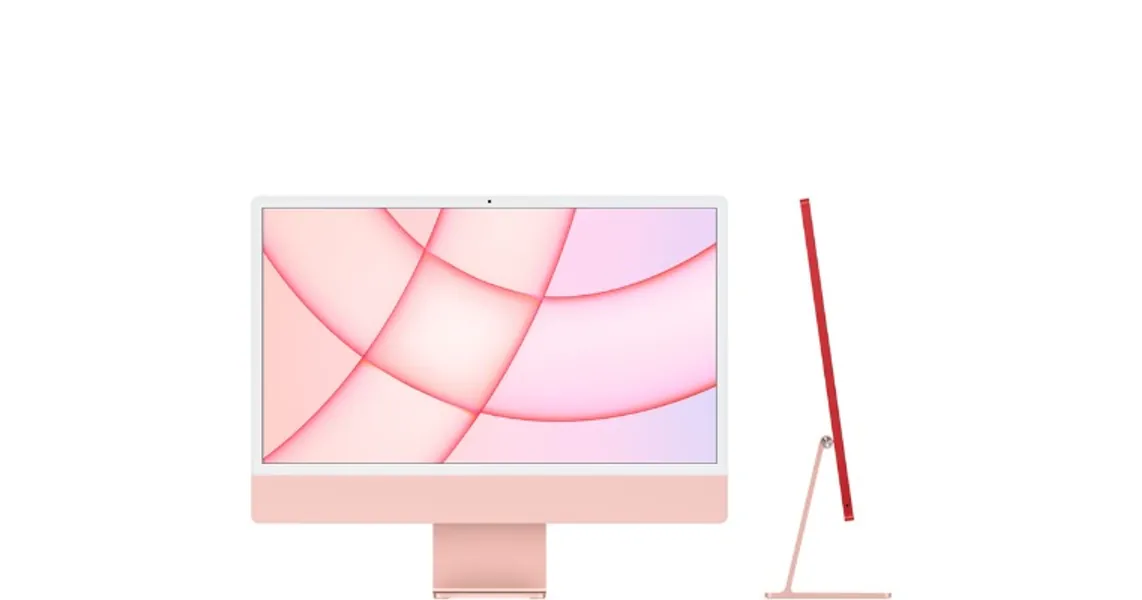 24-inch Pink iMac with 4.5K Retina display