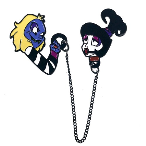 Beetle Love Enamel Pin
