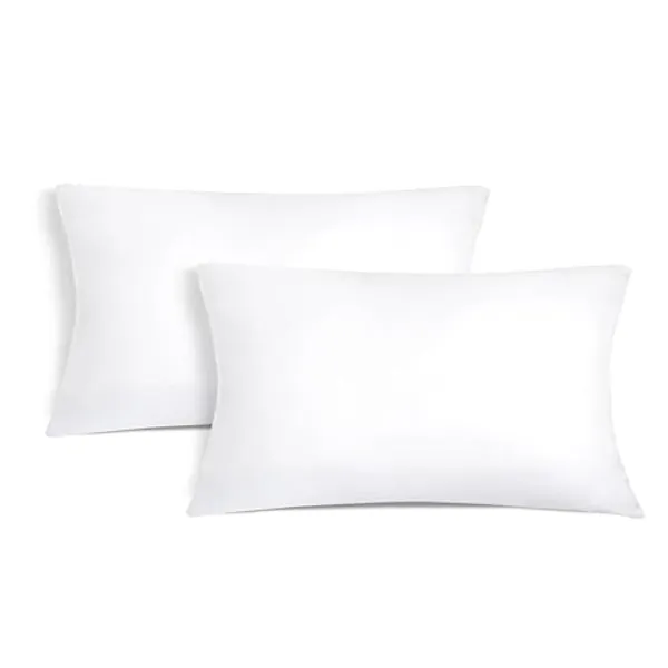 Aitsse- Relleno de Cojín de Fibra Hueca Siliconada de Alta Recuperación 2/4/6 Unidades, Suave, Mullido, Antialérgico. Cojín Decorativo para Casa, Dormitorio, Salón o Coche. (2, 30x50cm) - 2 - 30x50cm