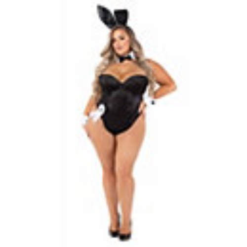 Adult Playboy Bunny Plus Size Costume - Spirithalloween.com