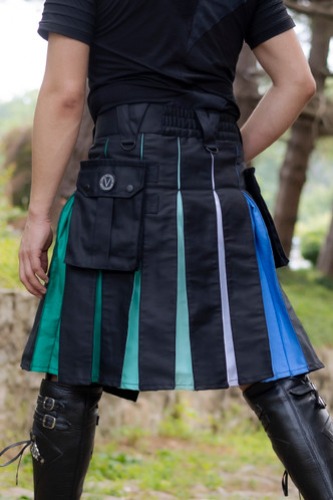 Versatta Gay Men's Pride Hybrid Kilt 23" - XS (30"-34" waist) [US Pants 26-30]