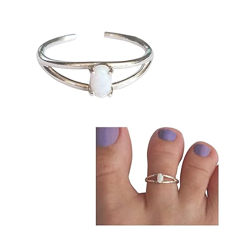 Opal Toe Ring 💘