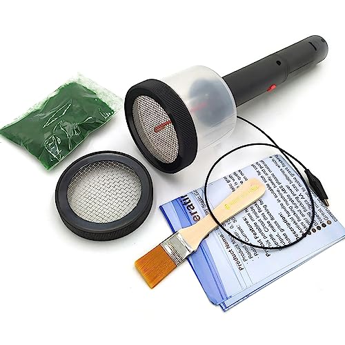 SIUKE ABS Grass Flocking Applicator, Mini applicateur de Flocage d'herbe Statique ABS avec poignée antidérapante pour Table de Sable de modélisation scénique Bricolage