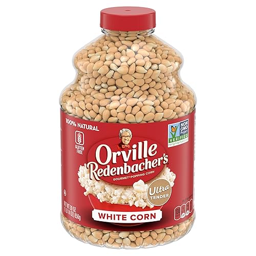 Orville Redenbacher's Gourmet Popcorn Kernels, White Corn, 30 oz. - Butter - 30 Ounce (Pack of 1)