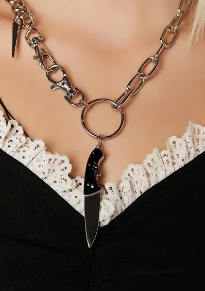 Sharper Than Ever Chain Necklace