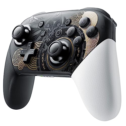 BELOPERA Pro Controller, Wireless Controller Compatible with OLED/LITE, Remote Gamepad with NFC, Dual Motor Vibration, Wake Up Function-Black - Black