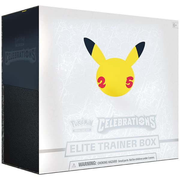 Pokemon 25th Anniversary Celebrations Elite Trainer Box - Pokemon 25th Anniversary Celebrations Elite Trainer Box 5. Elite Trainer Boxes