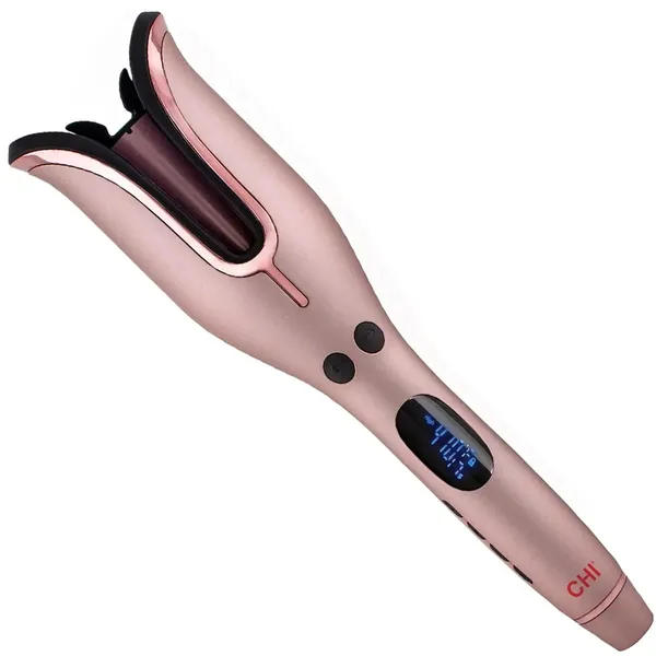 CHI Spin N Curl Special Edition Rose Gold Hair Curler 1". Ideal for Shoulder-Length Hair between 6-16” inches. - Rose Gold