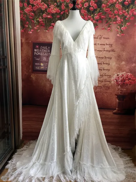 Christine Daae Costume Adult Christine Daae White Lace Robe Dressing Gown