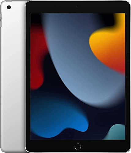 2021 Apple iPad (10.2-inch, Wi-Fi, 64GB) - Silver (Renewed) - WiFi - 64GB - Silver