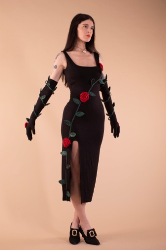 Climbing Rose Dress | S