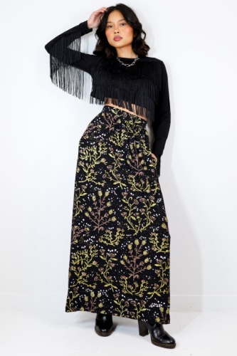 Starfields Maxi Skirt | M