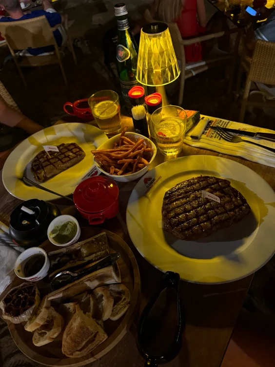 steak dinner