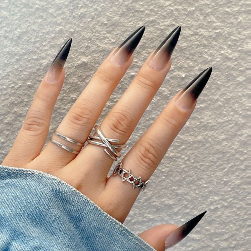 Ombre Cat Claws Press On Nails - 1