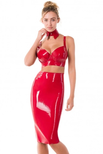 High Waisted Pencil Skirt