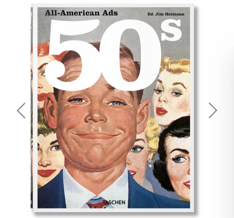 All-American Ads of the 50s Book