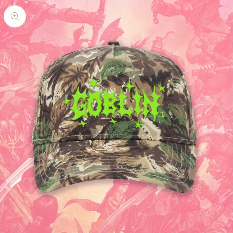 Goblin Camo Hat | Wizard of Barge 