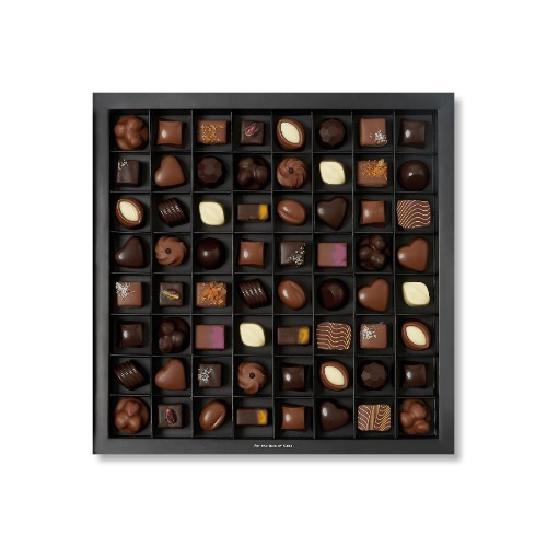 Chocolatier's Selection Praline Gift Box | 64 Piece | Default Title