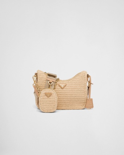 Prada Re-Edition 2005 raffia bag