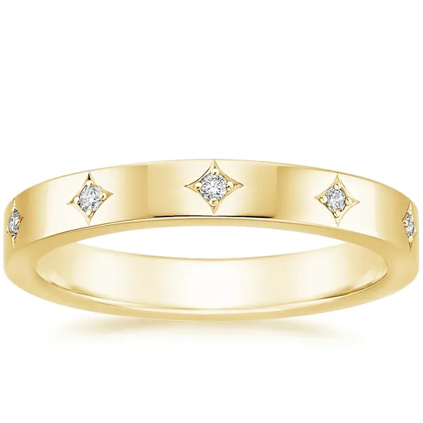 18K Yellow Gold Elara Diamond Ring