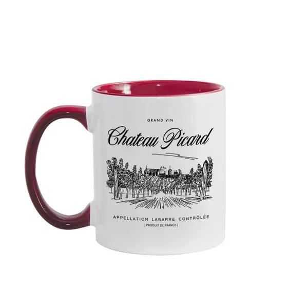 Star Trek: Picard Chateau Picard Vineyard Logo 11oz Two-Tone Mug