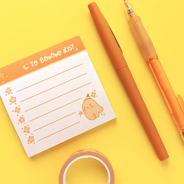 To Boo List Sticky Notes