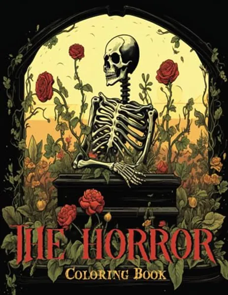 The Horror: Coloring Book for Adults
