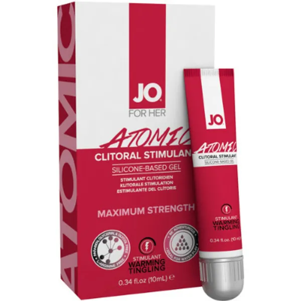 JO Atomic Maximum Strength Silicone Clitoral Stimulant Gel
