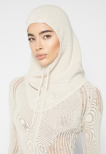 Knitted Snood - Beige | ONE SIZE / Beige / WMN3272-06