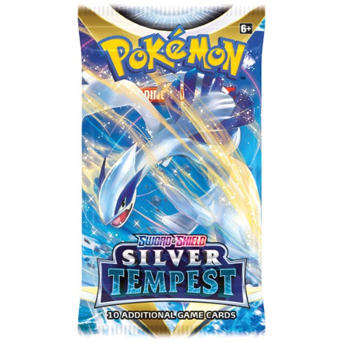 Pokemon - TCG - Sword & Shield Silver Tempest Booster Pack - Toys and Collectibles - EB Games Australia