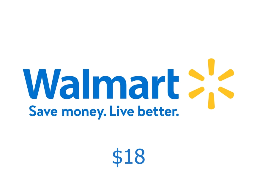 Walmart $18 Gift Card US