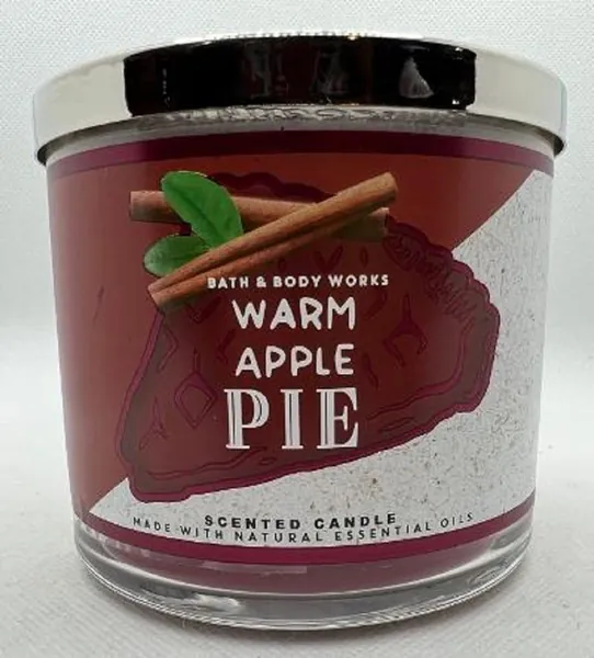  Warm Apple Pie Scented Candle