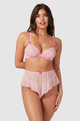 Thea Intimates Bra (Set) - Candy Pink