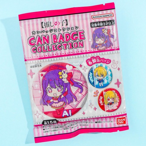 Oshi no Ko Can Badge Collection Pin With Gum | Default Title