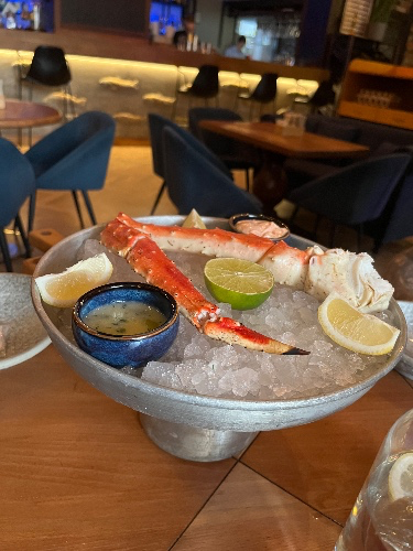 Dinner at restaurant 