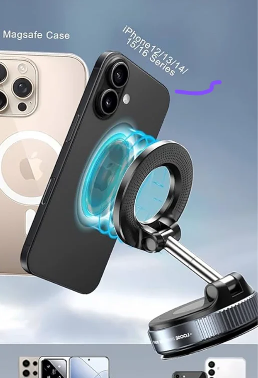 Shower Phone Mount - White