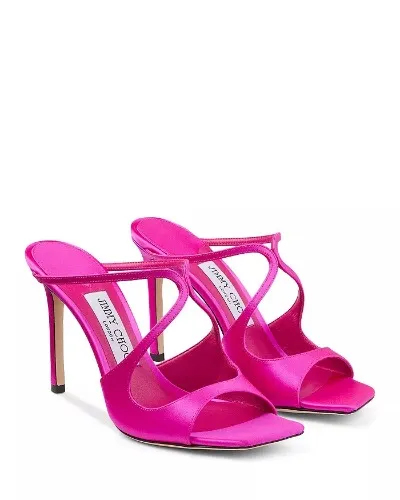 Jimmy Choo Women's Anise Strappy High Heel Sandals Shoes - Bloomingdale's