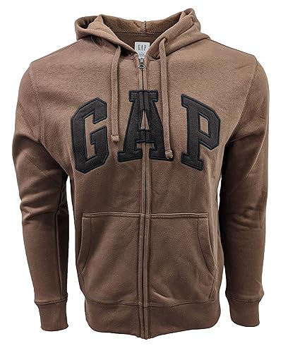 brown zip up