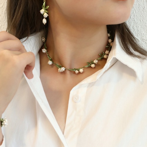 Lily Of The Valley Bracelet - Necklace