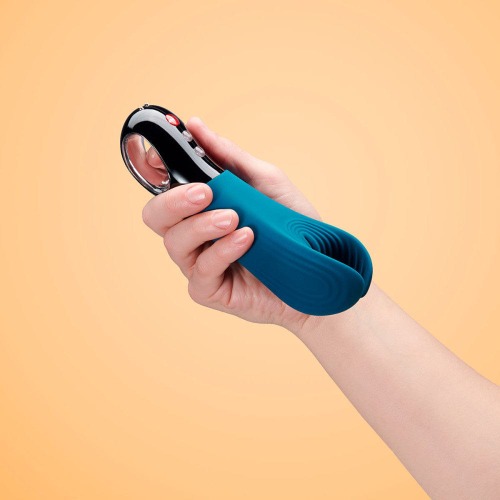 Manta Stroker Vibrator - Blue