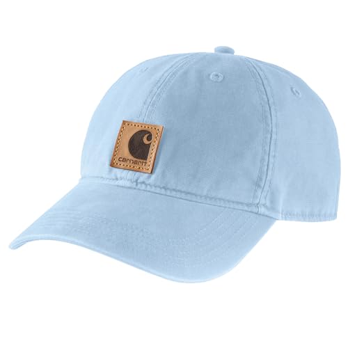 Carhartt Men's Canvas Cap - One Size - Fog Blue