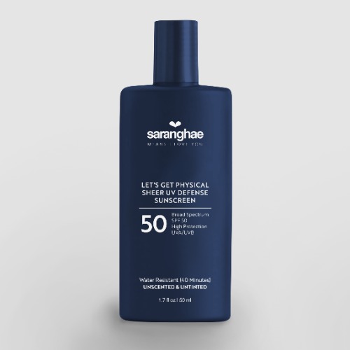 Let's Get Physical Sheer UV Defense SPF50 Sunscreen - single